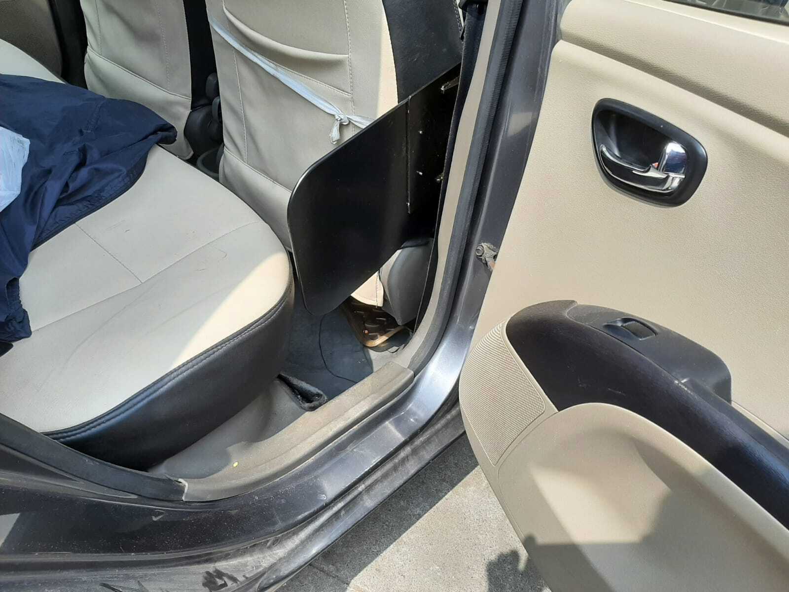 slide board transfer from wheelchair to car